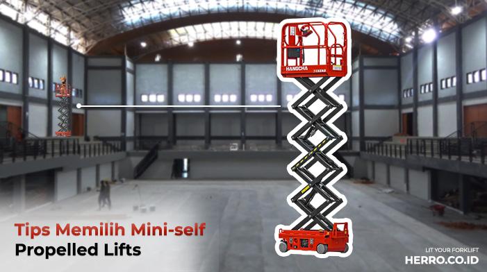 Aplikasi Mini-Self Propelled Lifts